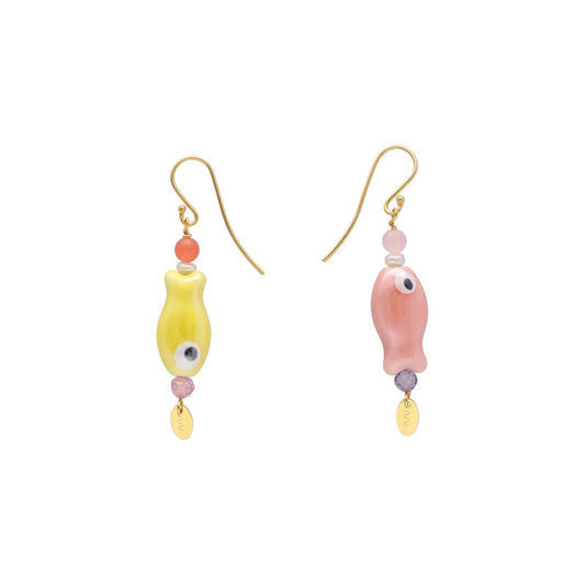 Nuni Copenhagen Livi Earring Yellow Multi