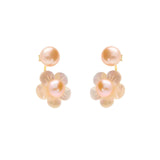 Nuni Copenhagen Mabel Earring Rose/Pearl