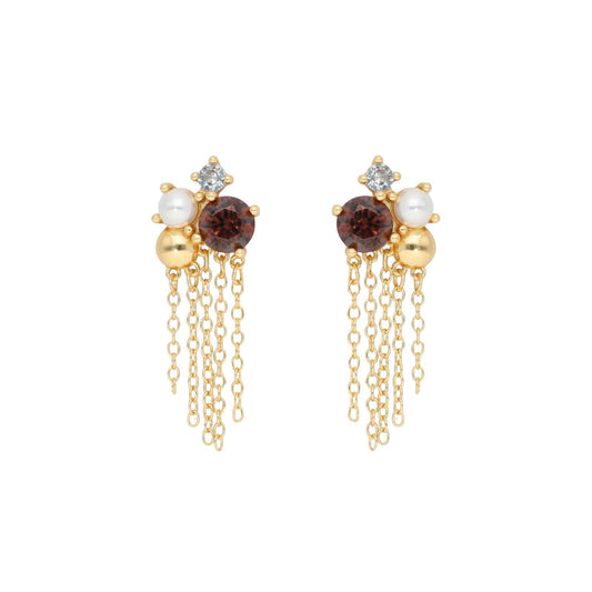 Nuni Copenhagen Maddie Earring Brown