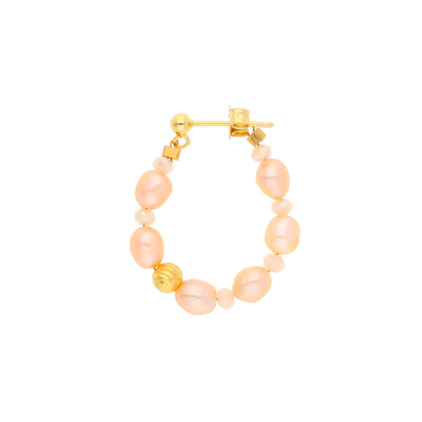 Nuni Copenhagen Magnolia-Earring Earring Peach