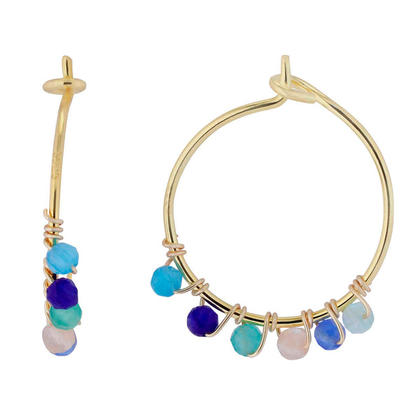 Nuni Copenhagen Maria Earring Blue Multi