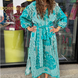 Nuni Copenhagen Maya Dress Turqouise