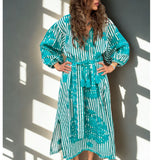 Nuni Copenhagen Maya Dress Turqouise