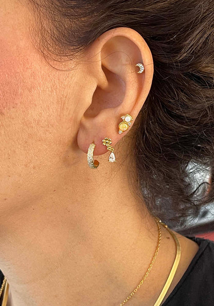 Nuni Copenhagen Melissa Earring White