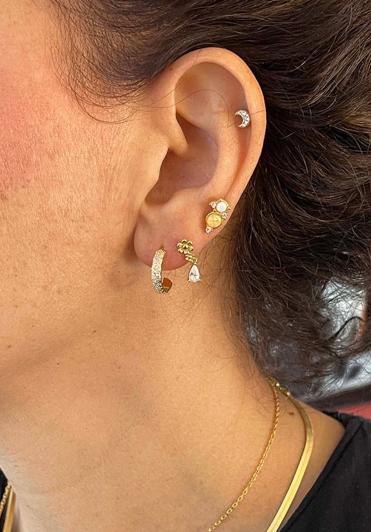 Nuni Copenhagen Melissa Earring White