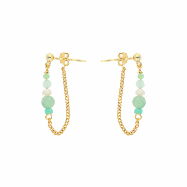 Nuni Copenhagen Melody Earring Green