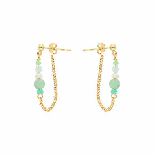 Nuni Copenhagen Melody Earring Green