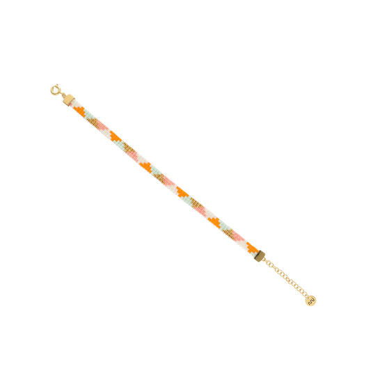 Nuni Copenhagen Nancy Bracelet Orange Multi