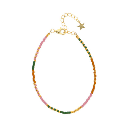 Nuni Copenhagen Nanna Bracelet Green Multi