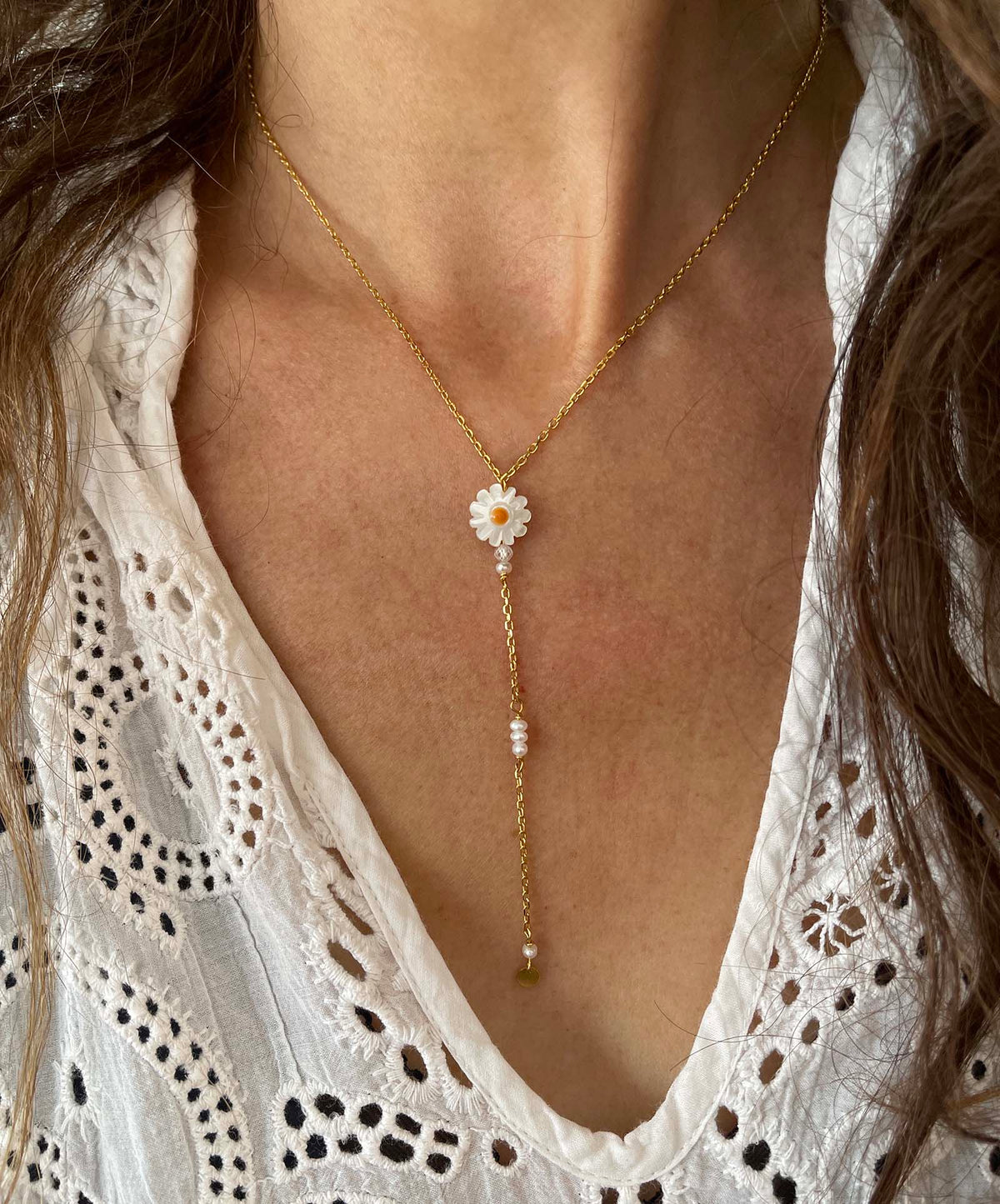 Nuni Copenhagen Noomie Necklace White