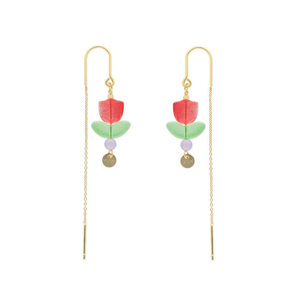 Nuni Copenhagen Nova Earring Red