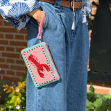 Nuni Copenhagen Pearly Clutch Purse Lobster