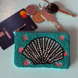 Nuni Copenhagen Pearly Purse Purse Shell-Turquise