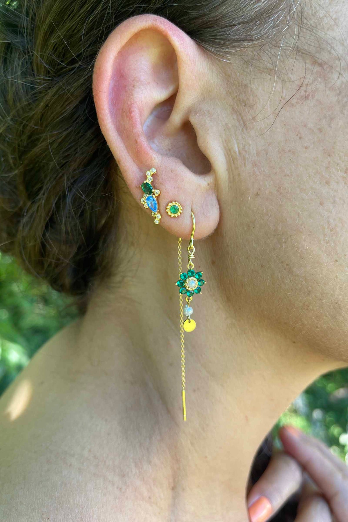 Nuni Copenhagen Penny Earring Ocean