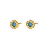 Nuni Copenhagen Ramona-Stud Earring Blue