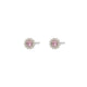 Ramona-Stud - Pink/Silver
