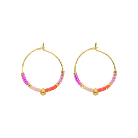 Nuni Copenhagen Regitze Earring Coral Love