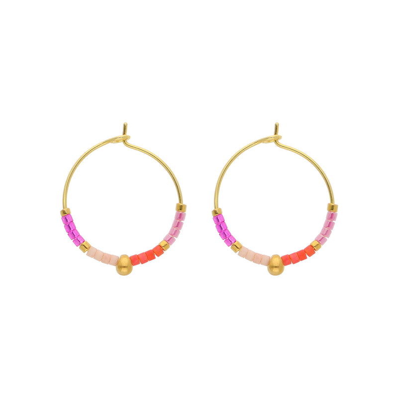 Nuni Copenhagen Regitze Earring Coral Love