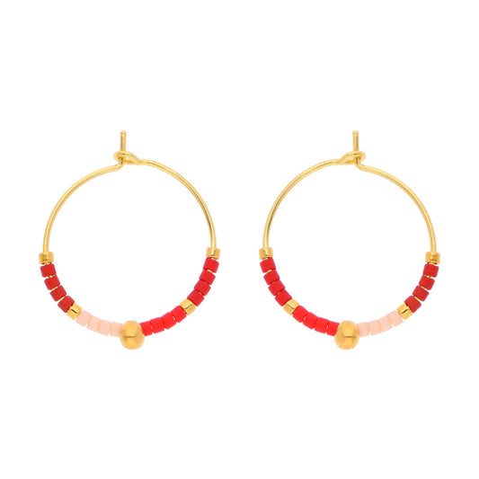 Nuni Copenhagen Regitze Earring Red
