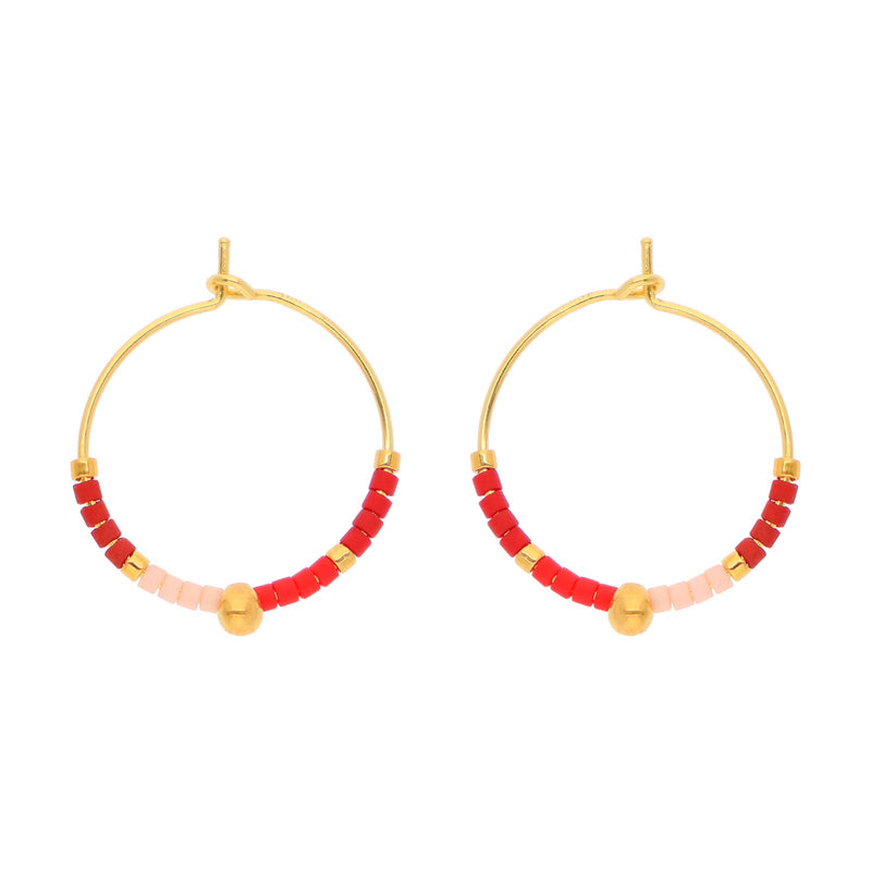 Nuni Copenhagen Regitze Earring Red