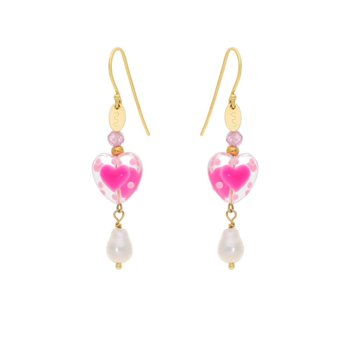 Nuni Copenhagen Rosalia-Earrings Earring Pink