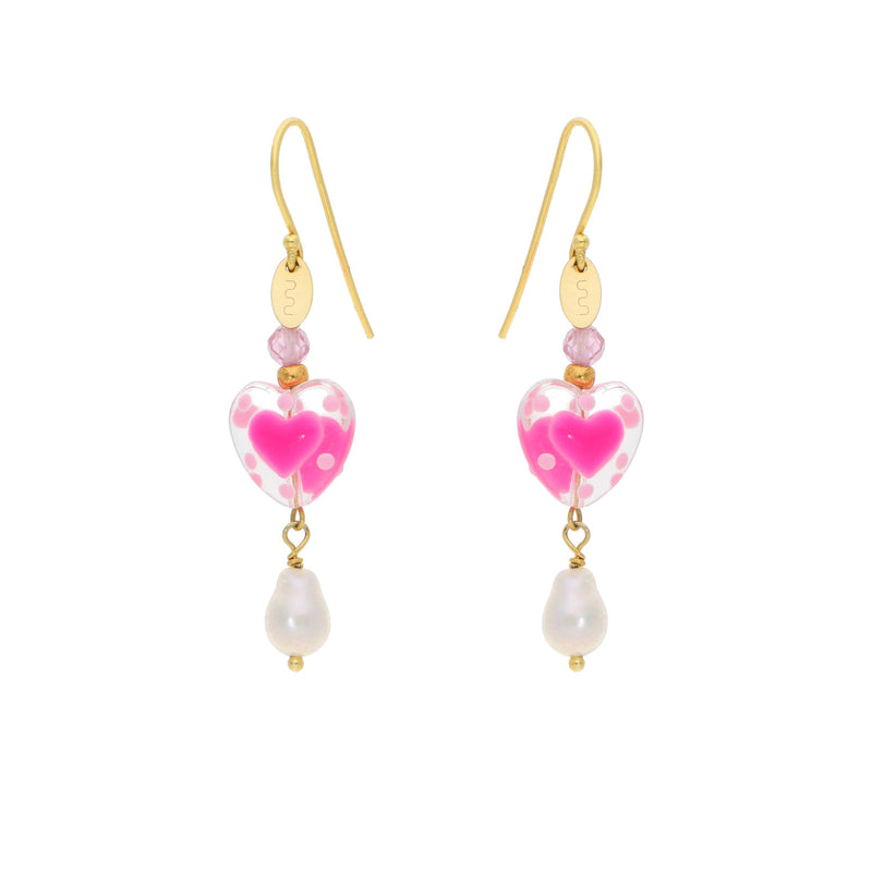 Nuni Copenhagen Rosalia-Earrings Earring Pink