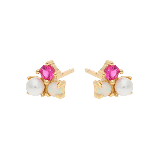 Nuni Copenhagen Rosie Earring Pink Crush
