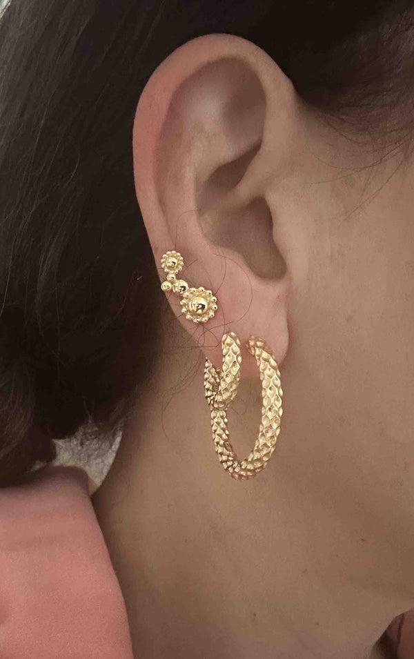 Nuni Copenhagen Sabrina-Large Earring Gold