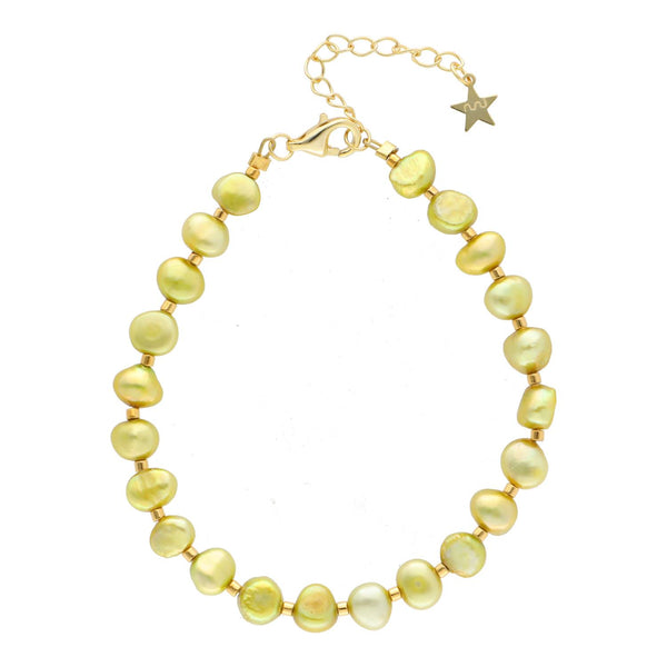 Nuni Copenhagen Sara Bracelet Light Green