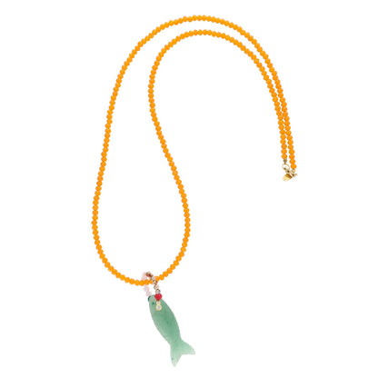 Nuni Copenhagen Sasseline Necklace Green