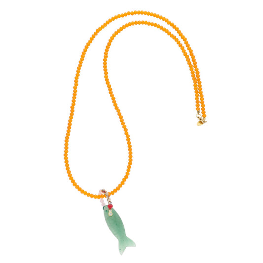 Nuni Copenhagen Sasseline Necklace Green