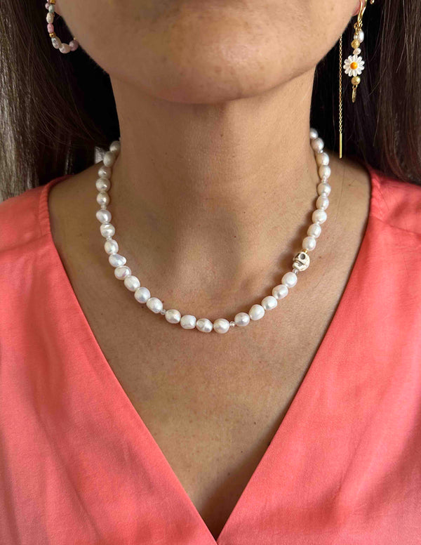 Nuni Copenhagen Scully Necklace Pearl