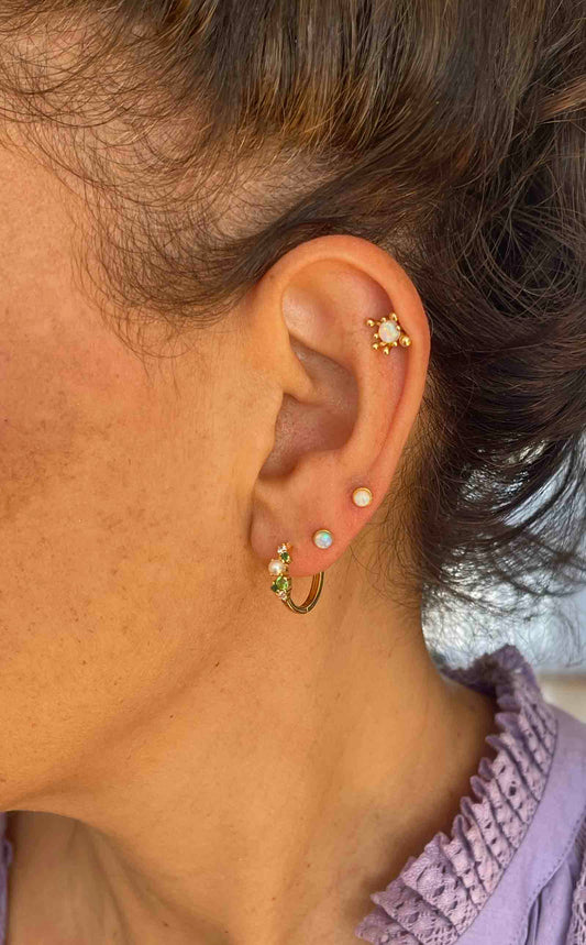 Nuni Copenhagen Sigga Earring Aqua