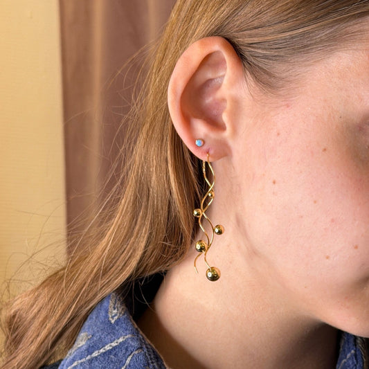 Nuni Copenhagen Sigga Earring Aqua