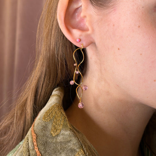 Nuni Copenhagen Sigga Earring Pink
