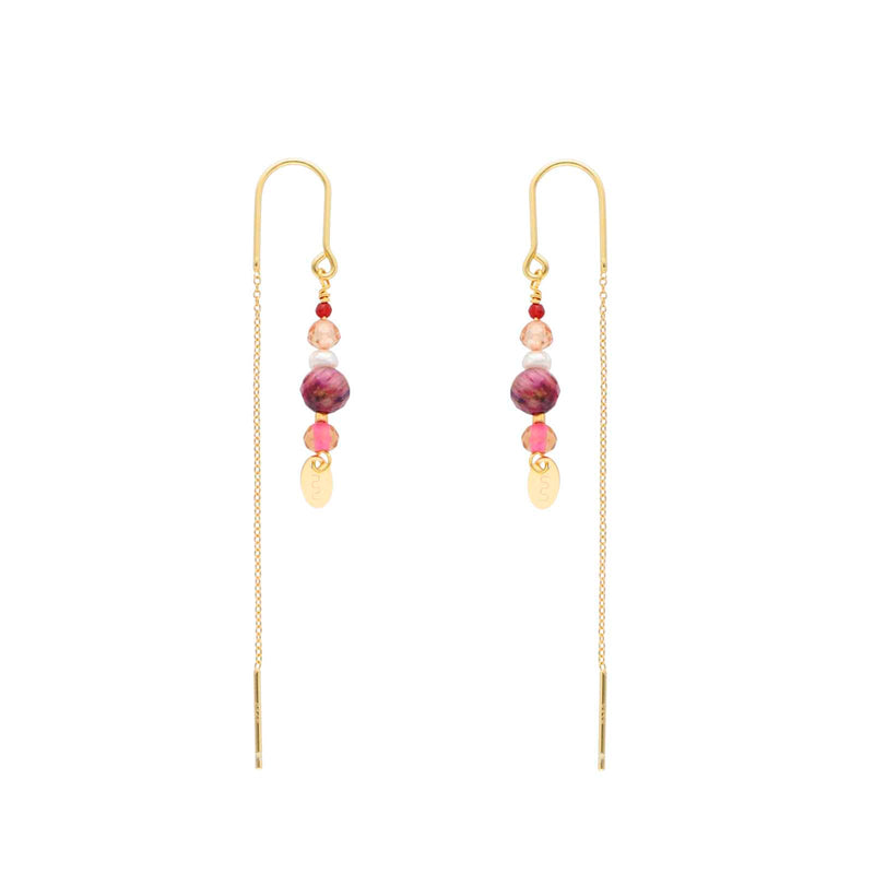 Nuni Copenhagen Sirene Earring Burgundy
