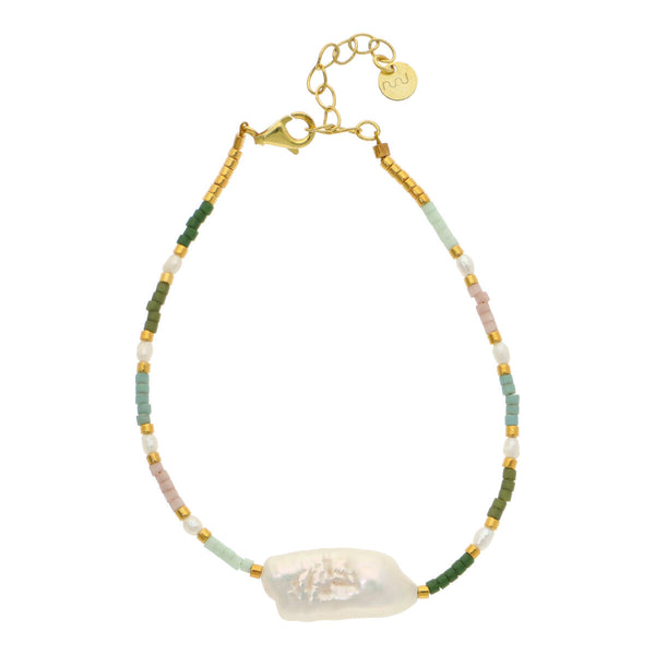 Nuni Copenhagen Sofie Bracelet Dusty Green