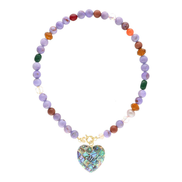 Nuni Copenhagen Solveig Necklace Lavender