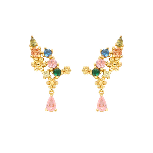 Nuni Copenhagen Vanessa-Bloom Earring Multi