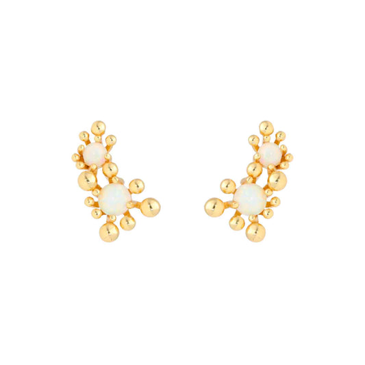 Nuni Copenhagen Winnie-Duo Earring Off-White