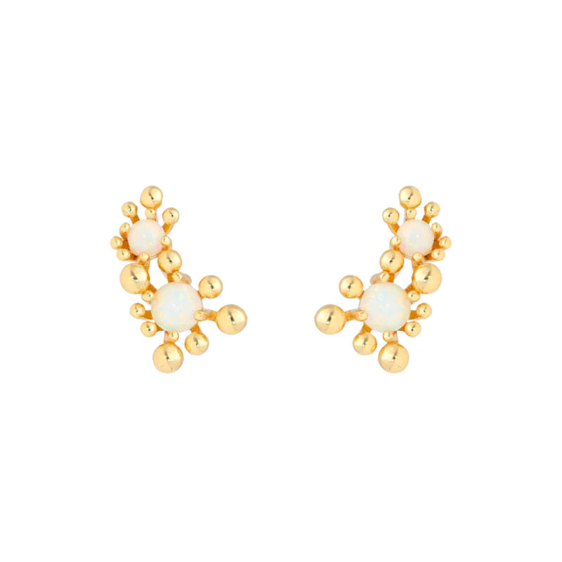 Nuni Copenhagen Winnie-Duo Earring Off-White