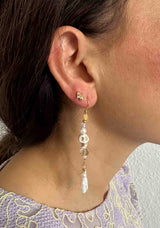 Nuni Copenhagen Ziggi Earring Pearl