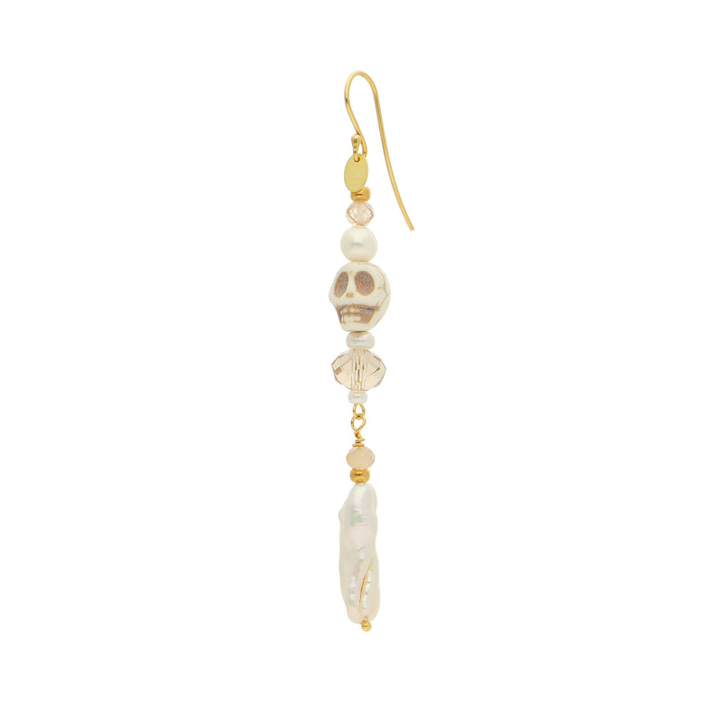 Nuni Copenhagen Ziggi Earring Pearl