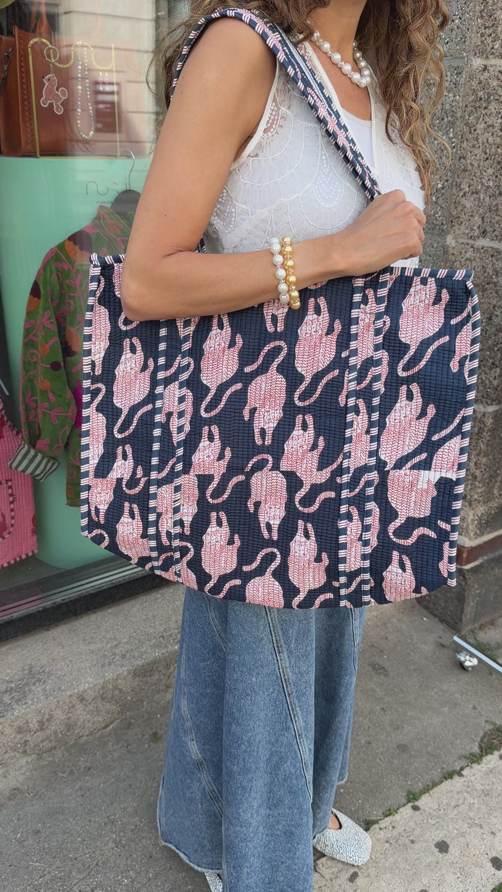 Nuni Copenhagen Agnes Bags Blue Dream