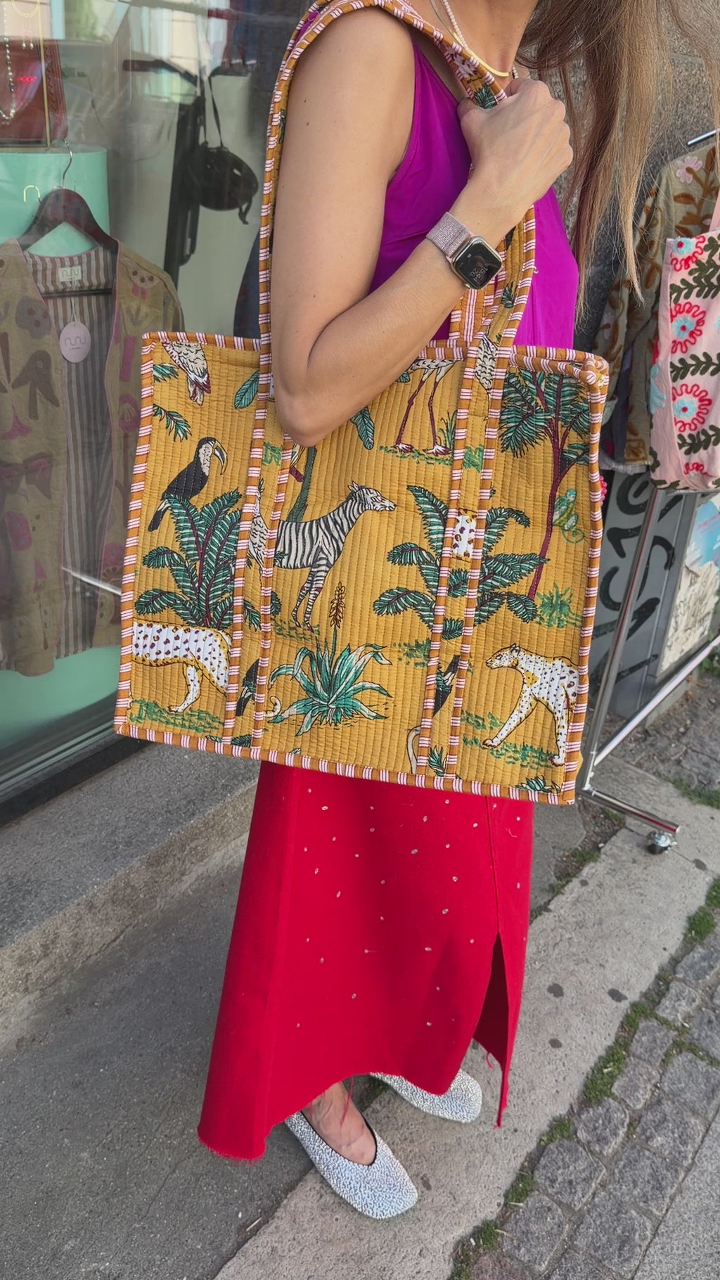 Nuni Copenhagen Agnes Bags Yellow Zoo