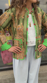 Nuni Copenhagen Nadia Jacket Green Tiger